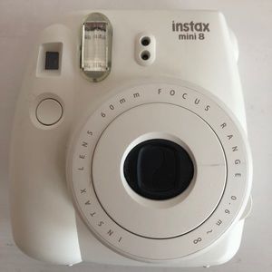 White Polaroid Camera